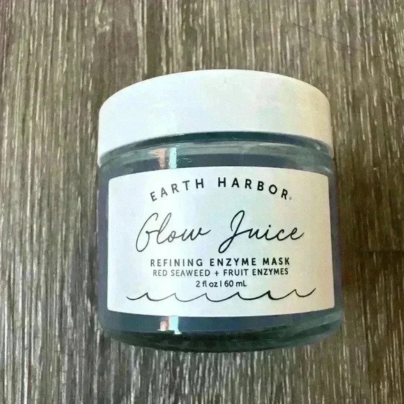 Earth Harbor Glow Juice Refining Enzyme Mask Red Seaweed + Fruit Enzymes 2 fl oz - Picture 1 of 2